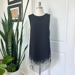 Religion Black Sleeveless Dress